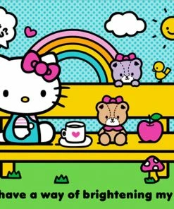 Brand new ✨ RoseArt 100 Pieces Hello Kitty With Tiny Chum 🤩