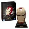 Best deal 🌟 4D Cityscape Inc. 92 Pieces 3D Marvel Iron Man Helmet Style #1 Gold And Red 😍