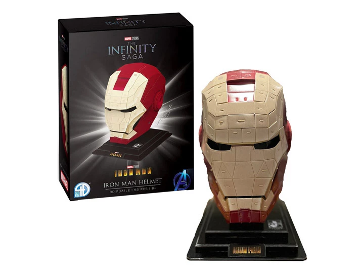 Best deal π 4D Cityscape Inc. 92 Pieces 3D Marvel Iron Man Helmet Style #1 Gold And Red π 1 Best deal π 4D Cityscape Inc. 92 Pieces 3D Marvel Iron Man Helmet Style #1 Gold And Red π