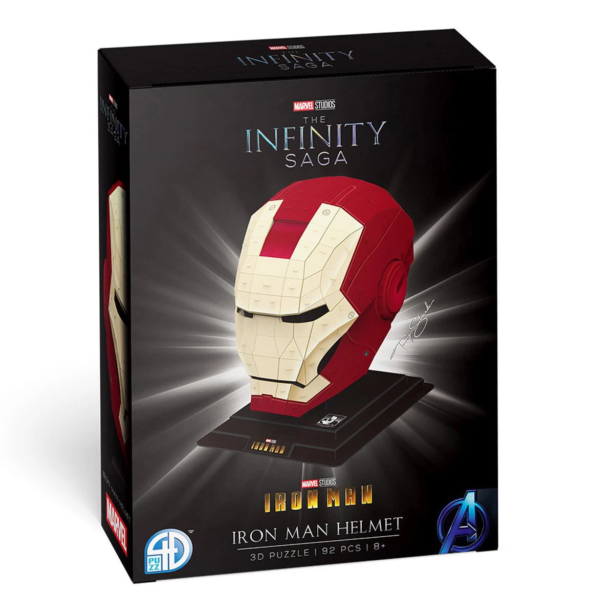 Best deal π 4D Cityscape Inc. 92 Pieces 3D Marvel Iron Man Helmet Style #1 Gold And Red π 2 Best deal π 4D Cityscape Inc. 92 Pieces 3D Marvel Iron Man Helmet Style #1 Gold And Red π - Image 2