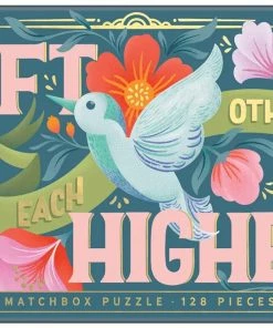 Cheap ✔️ Galison 128 Pieces Lift Each Other Higher Matchbox Puzzle 🌟