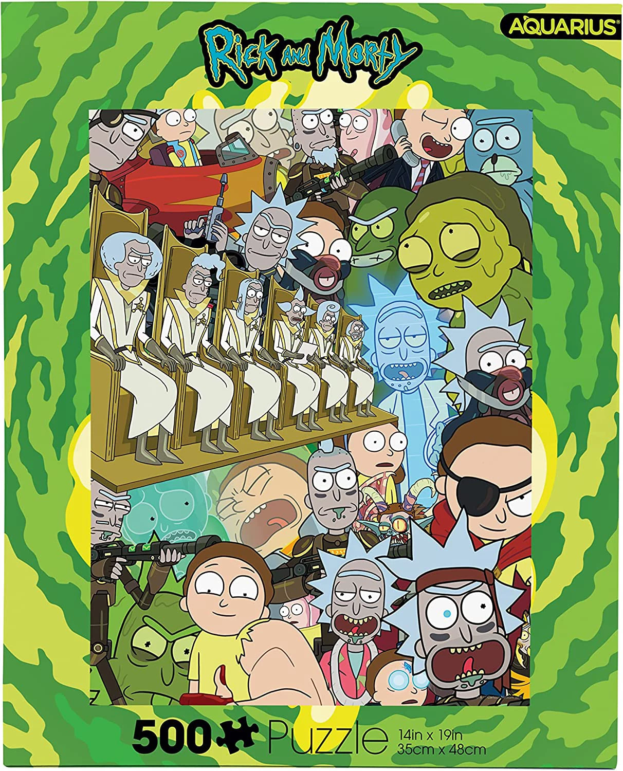 Discount 😉 Aquarius 500 Pieces Rick & Morty 😀 1 Discount 😉 Aquarius 500 Pieces Rick & Morty 😀