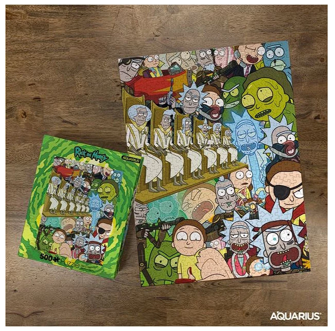 Discount 😉 Aquarius 500 Pieces Rick & Morty 😀 2 Discount 😉 Aquarius 500 Pieces Rick & Morty 😀 - Image 2
