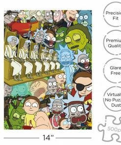 Discount 😉 Aquarius 500 Pieces Rick & Morty 😀 5 Discount 😉 Aquarius 500 Pieces Rick & Morty 😀 -POP CULTURE PUZZLES STORE rickandmorty500piecepuzzleaquarius123