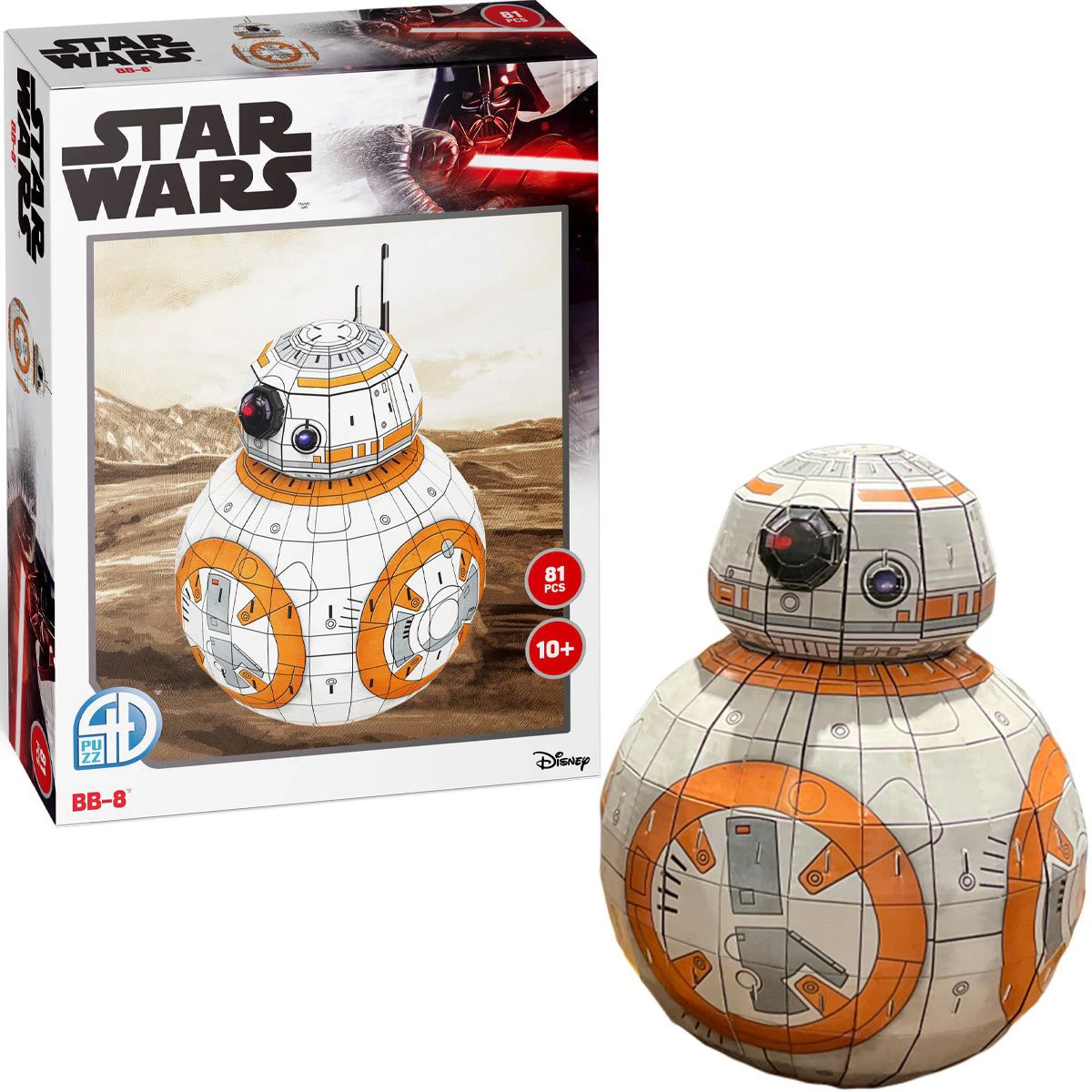 Promo ๐ 4D Cityscape Inc. 81 Pieces 3D Star Wars BB-8 Medium โญ 1 Promo ๐ 4D Cityscape Inc. 81 Pieces 3D Star Wars BB-8 Medium โญ