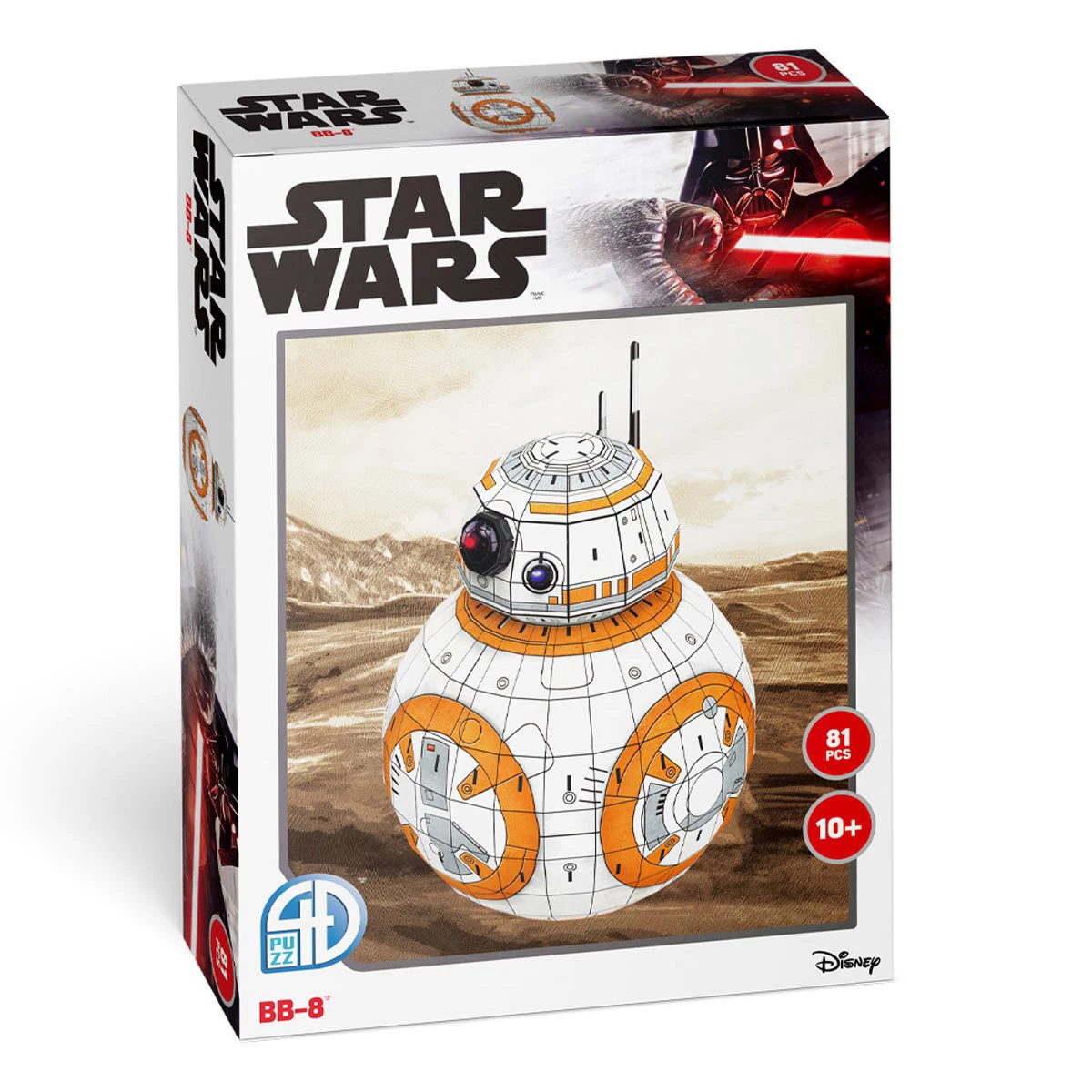 Promo ๐ 4D Cityscape Inc. 81 Pieces 3D Star Wars BB-8 Medium โญ 2 Promo ๐ 4D Cityscape Inc. 81 Pieces 3D Star Wars BB-8 Medium โญ - Image 2
