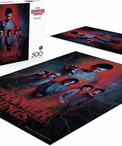 Brand new 🛒 Buffalo Games 500 Pieces Stranger Things - War Is Coming To Hawkins ⭐ -POP CULTURE PUZZLES STORE strangerthingsawariscoingtohawkins500piecepuzzlebuffalo124