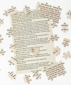 Outlet 👏 Professor Puzzle 96 Pieces Little Red Riding Hood Double Sided Puzzle 🎁 -POP CULTURE PUZZLES STORE thelittleredridinghoome96piecesprofessorpuzzle1234