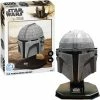 Discount ✔️ 4D Cityscape Inc. 160 Pieces 3D Star Wars The Mandalorian Helmet Medium 🔔