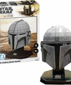 Discount ✔️ 4D Cityscape Inc. 160 Pieces 3D Star Wars The Mandalorian Helmet Medium 🔔