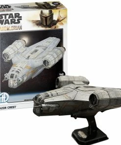 Budget 🛒 4D Cityscape Inc. 140 Pieces 3D Star Wars The Mandalorian Razor Crest 🔥
